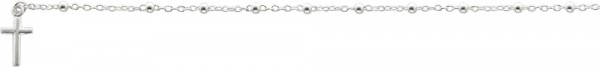 Armband ROSENKRANZ Stil  in Silber Sterlingsilber 925/- 19,5cm länge
