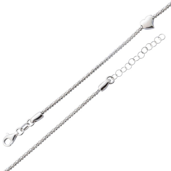 Herz Armband – Silberarmband Sterling Silber 925/-