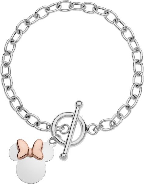 Disney Minnie Mouse Armband Silber 925 Rosé plattiert